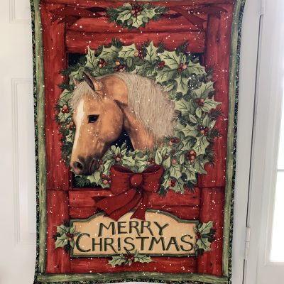 Countryside Christmas Charm Wall Art Quilt