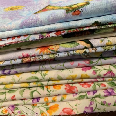 Enchanted Garden: Fairies & Flowers Fabric Collection